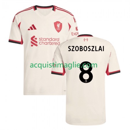 Divisa di Calcio Liverpool Dominik Szoboszlai 8 Trasferta 2025/2026